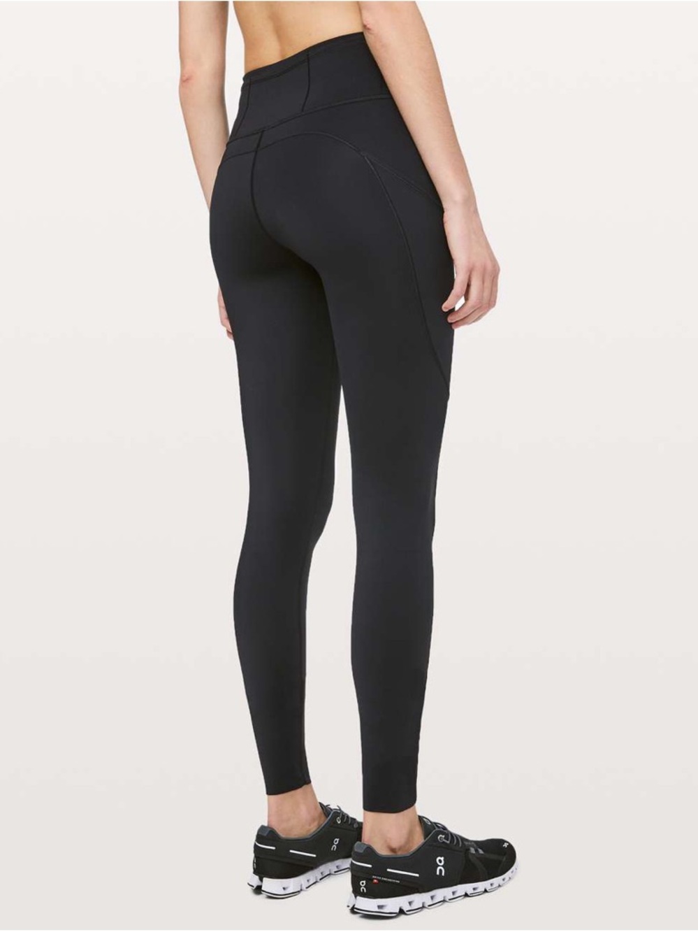 lululemon athletica fast and free align no line Black Leggings